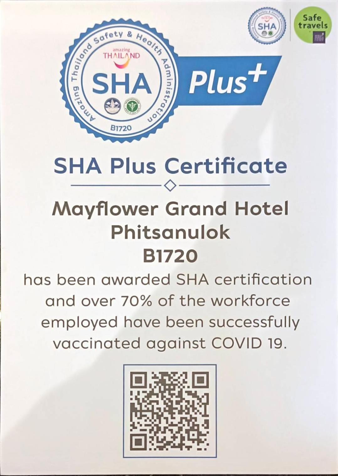 Mayflower Grande Hotel Phitsanulok Ngoại thất bức ảnh